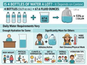 Is 4 Bottles of Water a Lot