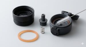 how to clean thermos lid and silicone seal properly