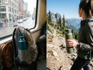 lifestyle comparison of leakproof water bottles