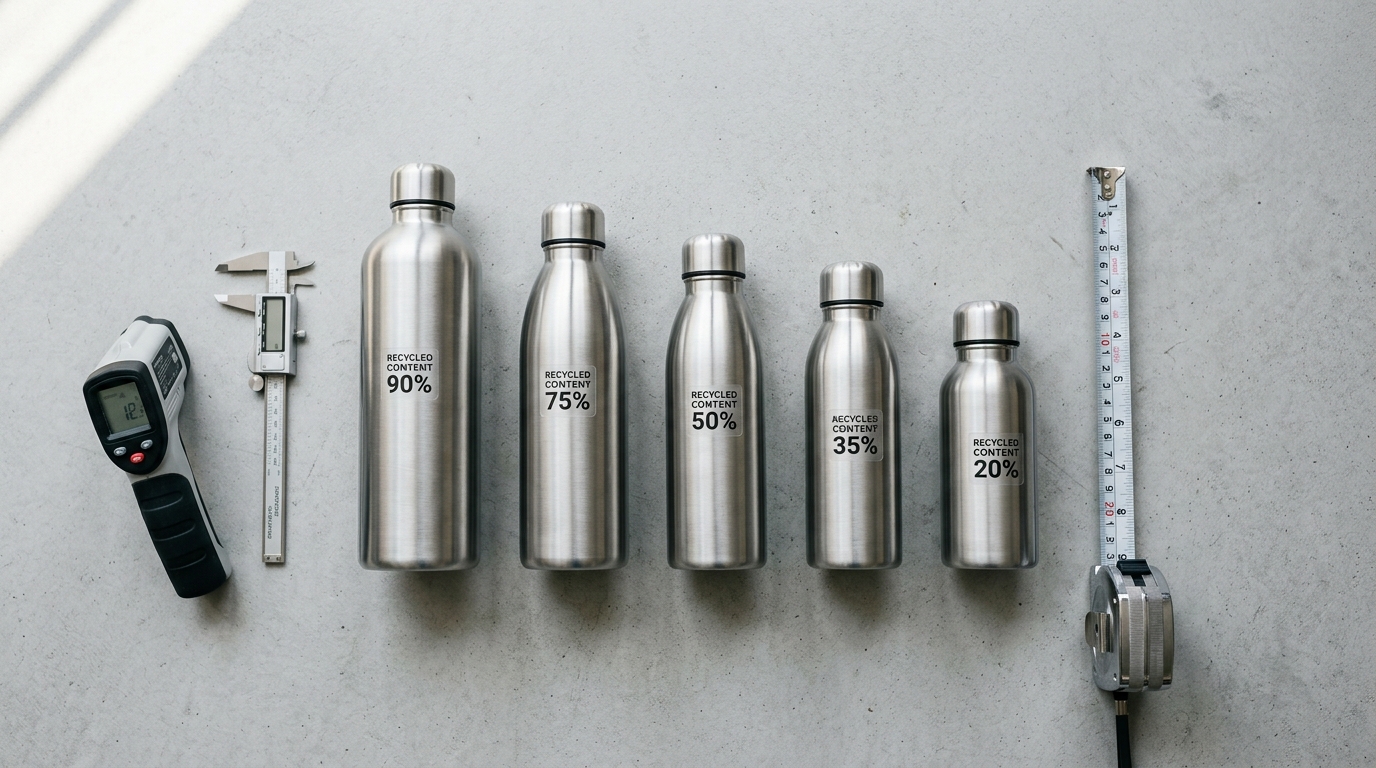 Five recyclable stainless steel bottles ranked by 90-day durability and insulation test results
