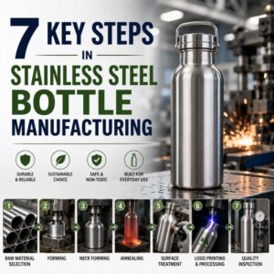 7 Key Steps in Stainless Steel Bottle Manufacturing