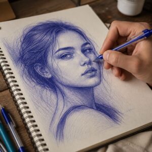 How to Shade With a Ballpoint Pen