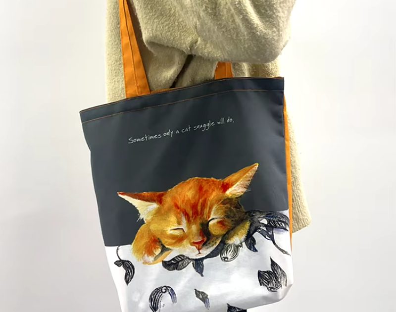 ​Custom Logo Canvas Bag Tote Plain Organic Reusable Cotton